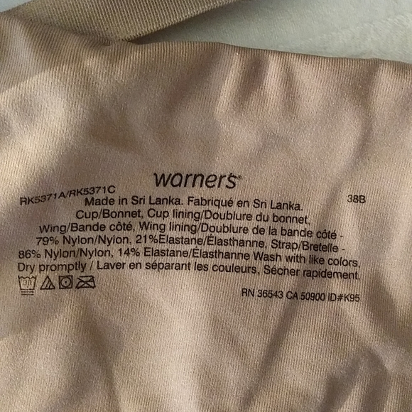 Warners 38B flex revolution bra - Picture 4 of 7